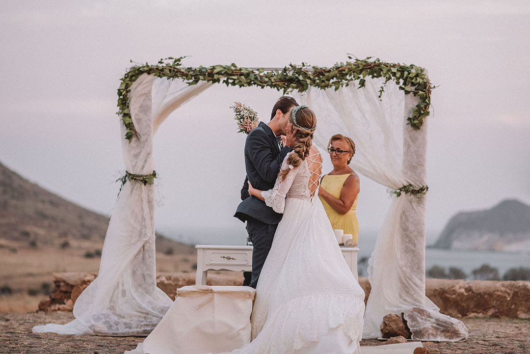 Fotografía de boda en Almería, boda en la playa